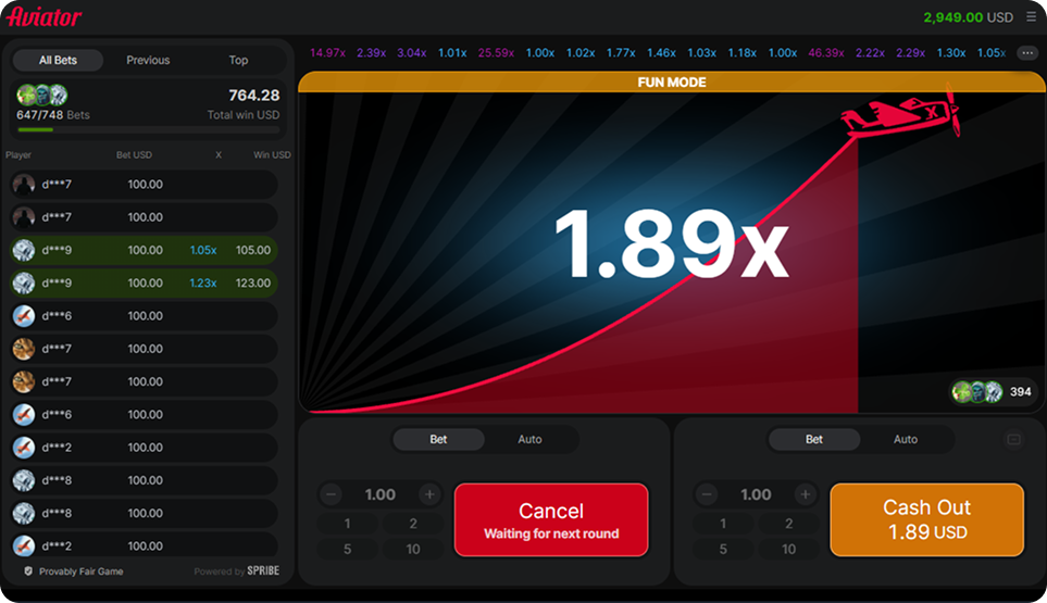 Play Aviator Online